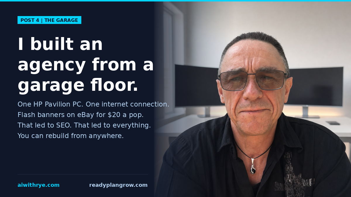 Ryan Cunningham  -  I Built an Agency from a Garage Floor