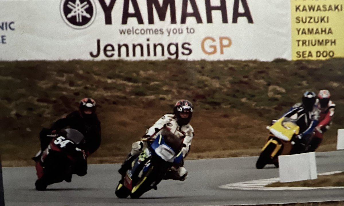 Ryan Cunningham racing at Jennings GP